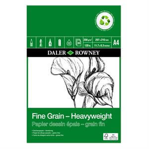 Daler Rowney Fine Grain Eco Heavyweight Pad A3, A4, A5